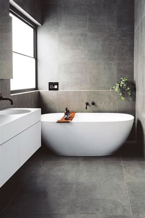 83 Trendy Grey Bathroom Designs Digsdigs