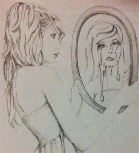 “i drew it myself although the girl is copied from an image i saw but then i adapted it to her
