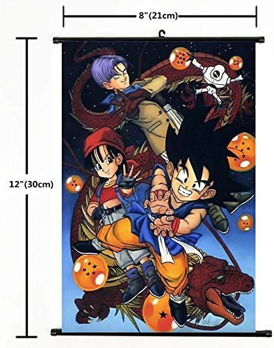 1823 Hot Anime Dragon Ball Wall Poster Scroll Home Decor