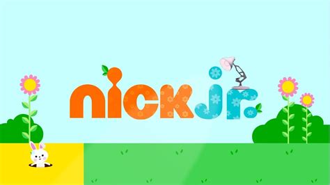 735 Nick Jr With Spring Flower Bunny Rabbit Nature Preschool Spoof