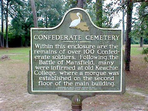 Confederate Memorial Cemetery P Keatchie Louisiana Find A Grave