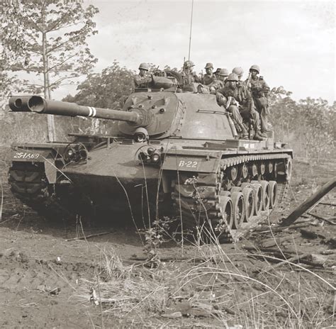 The M48 Patton Was The Workhorse Tank Of The Us Army And Marines And