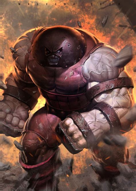 Juggernaut By Alex Malveda In 2020 Xmen Art Juggernaut Marvel