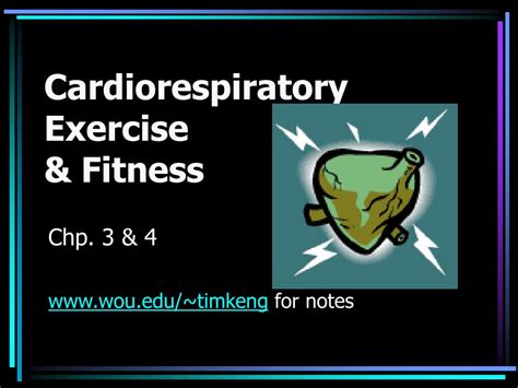Ppt Cardiorespiratory Exercise And Fitness Powerpoint Presentation Id