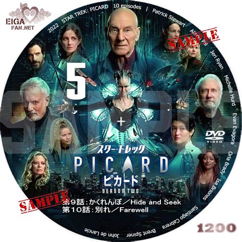 Dvdラベル スター・トレック：ピカード シーズン2 Star Trek Picard Season 2 2022