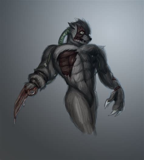Mutant Zombie Werewolf By Laxan Enore On Deviantart