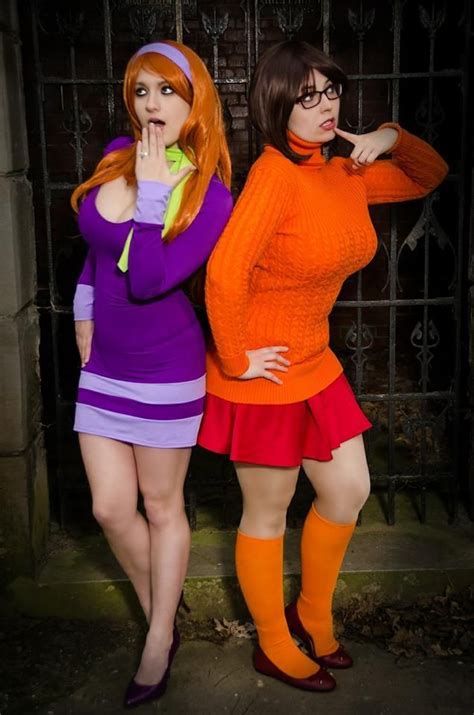 Scooby Doo Sexy Velma And Daphne Cosplay By Nerdysiren On Deviantart Sexy Velma Velma Cosplay