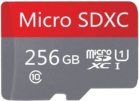 Buy 256gb Micro Sd Card High Speed Class 10 Sdxc Memory Card With
