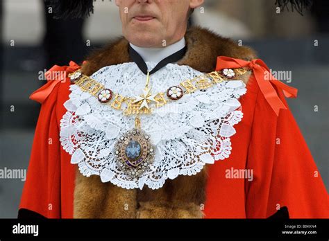 Lord Mayor Of City Of London S Chain Of Office United Kingdom Stock Photo Royalty Free Image