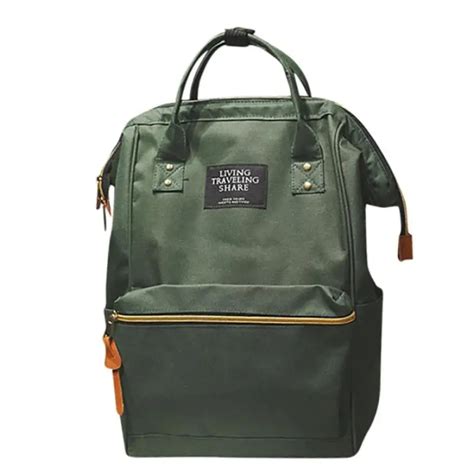 Buy Unisex Backpack School Travel Backpacks Double Shoulder Backpack Zipper Bag
