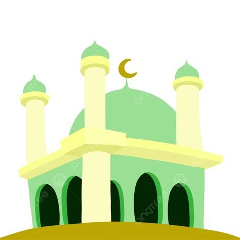 Mosques Clipart Hd Png Flat Design Mosque Flat Design Flat Icon