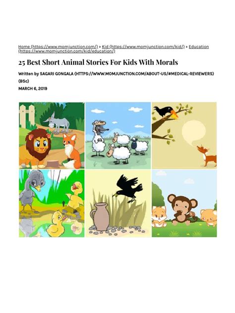 25 Best Short Animal Stories For Kids With Morals Cats The Ugly