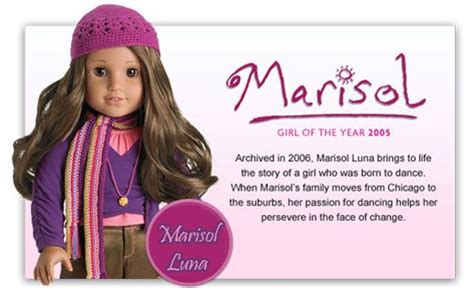 Meet Marisol Luna Girl Of The Year 2005 American Girl American Girl