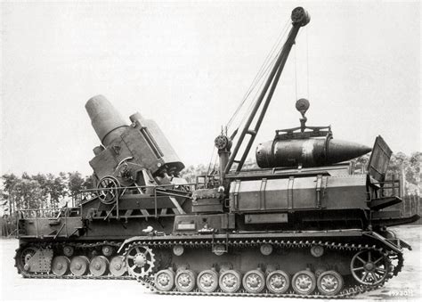 A View Of The Karl Gerat The German Self Propelled Siege Mortar 600