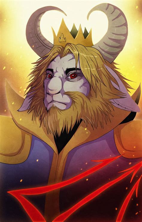 King Asgore By Ladyfiszi On Deviantart Undertale Digital Artist Artist