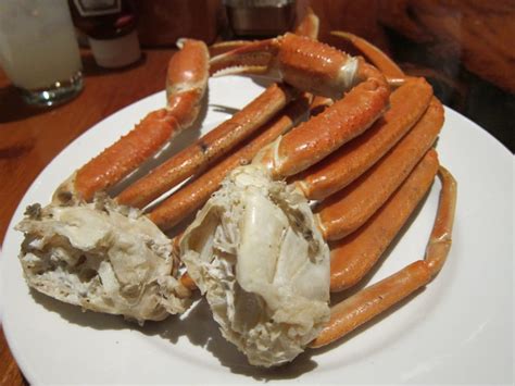 The crab legs from the All You Can Eat Crab Legs Buffet. Get it 2-for-1