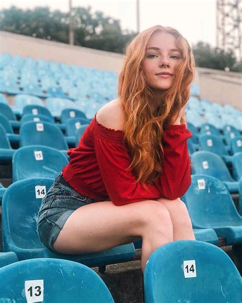 julia adamenko pretty redhead red hair woman red haired beauty