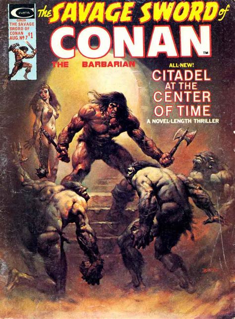 Savage Sword Of Conan 7 Walt Simonson Art Mis Attributed Barry