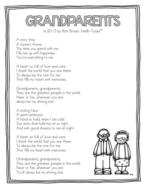 Thank Goodness For Grandparents Grandparents Day Poem Grandparents