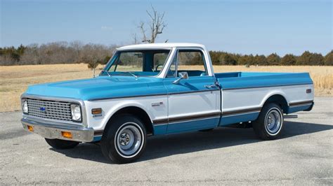1972 Chevrolet C10 Cheyenne Super Pickup For Sale At Auction Mecum