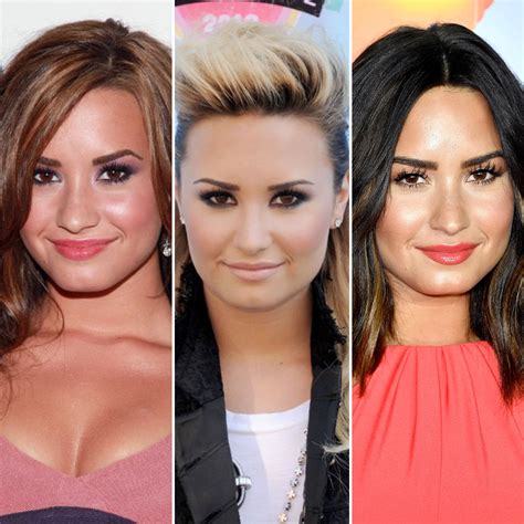 Demi lovato has switched hair colors once again and we're loving it! Demi Lovato Hairstyle Evolution
