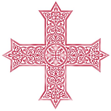 Coptic Crosses In Variegated Colors Christian Clip Art Review