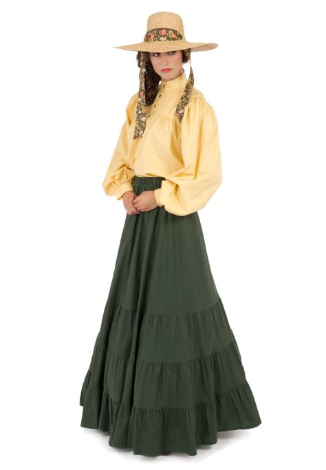 Old West Prairie And Saloon Dresses And Gowns From Recollections With