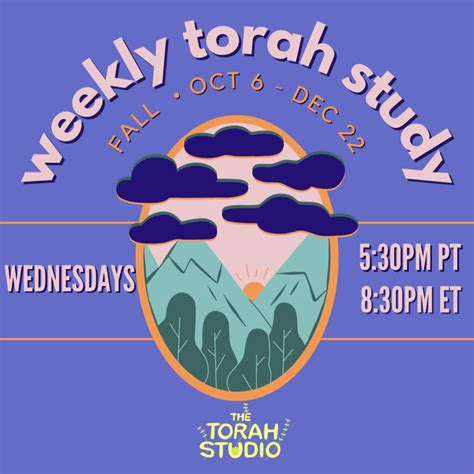 Weekly Torah Study With The Torah Studio My Jewish Learning