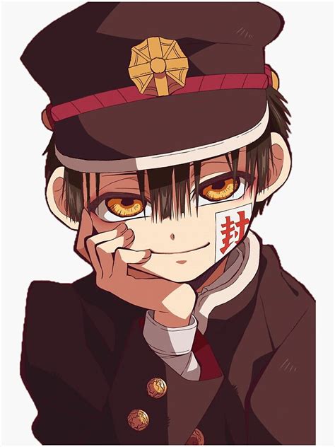 Hanako Kun Anime Ver Sticker By Pinkgutz Redbubble