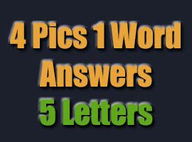 Find out what they have in common. 4 pics 1 word 5 letters