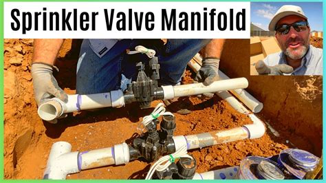 How To Build A Sprinkler Valve Manifold Valve Installation Tip Youtube