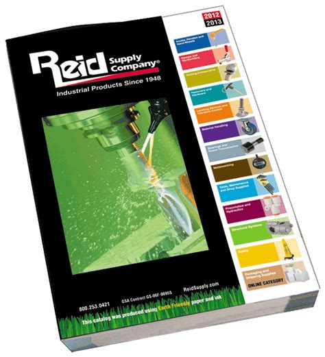 Reid Supply Offers Environmentally Friendly Industrial Products Catalog