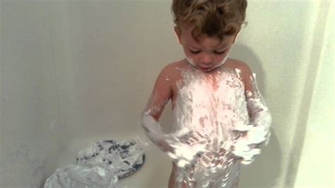 shaving cream shower party youtube