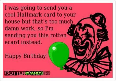 Rotten Ecards Birthday Ecards Rotten Cards Fun Words To Say