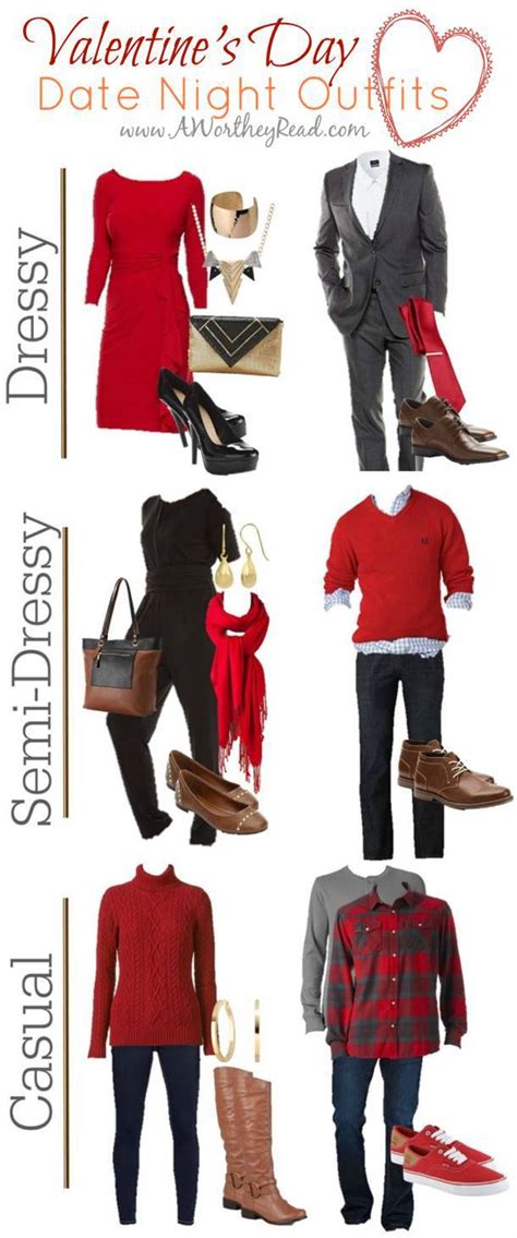 Valentines Day Date Night Outfit Ideas For Him And Her