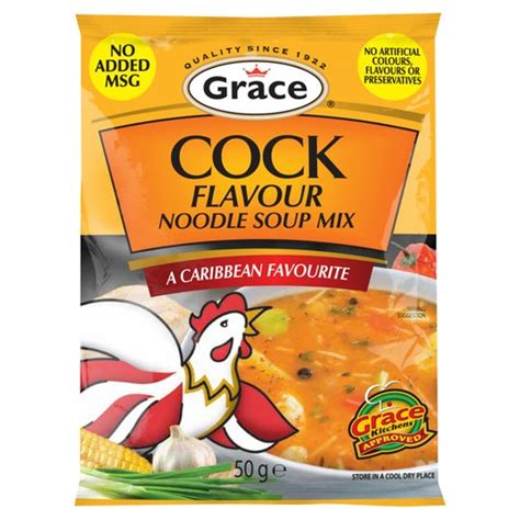 Grace Foods Cock Flavour Soup Mix Boss Man Food