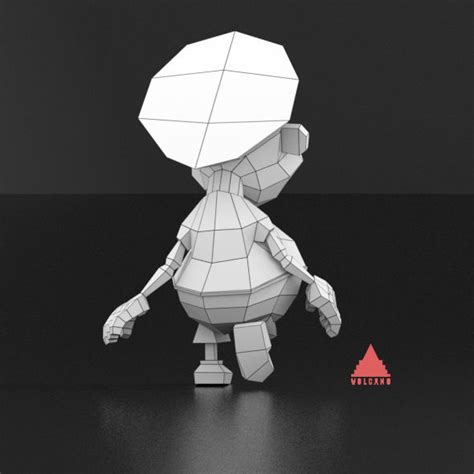 3d Model Cartoon Boy Low Poly Rigged And Animated Game Character Vr