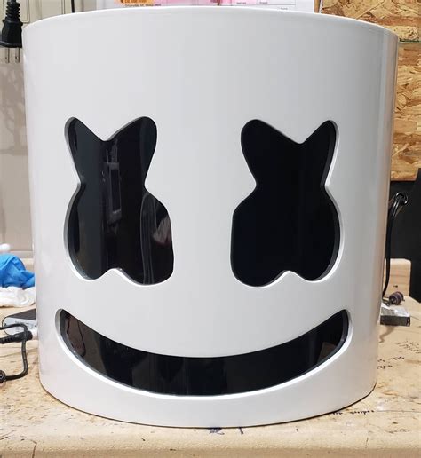 Marshmello Helmet Led Heavy Duty Comes With Two 10000 Etsy