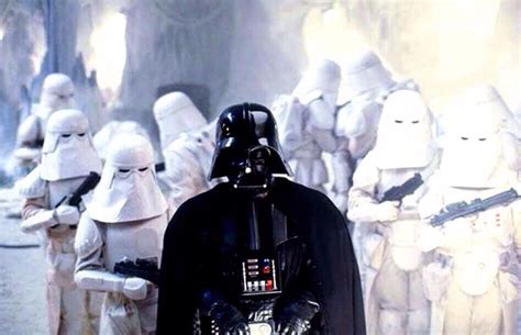 Vader And Snowtroopers On Empire Strikes Back Classic Star Wars Star
