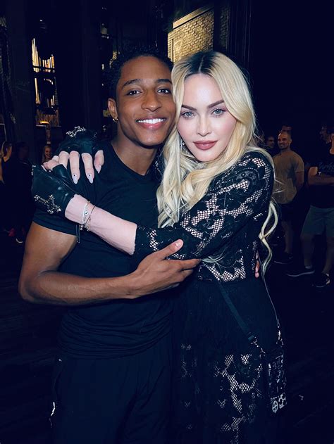 Madonna And Myles Frost Backstage At Mj The Musical Michael Jackson Official Site