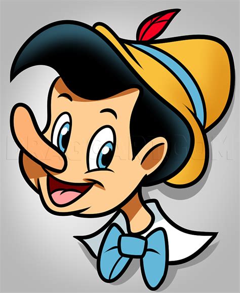 How To Draw Pinocchio Easy Step By Step Drawing Guide By Dawn Dragoart