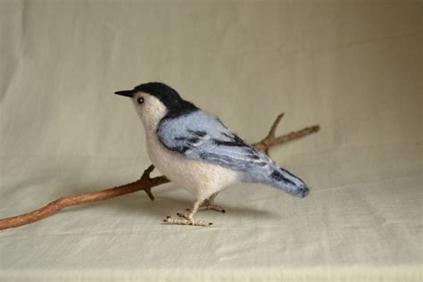 Felt Toy White Breasted Nuthatch I Will Make This Item For Your