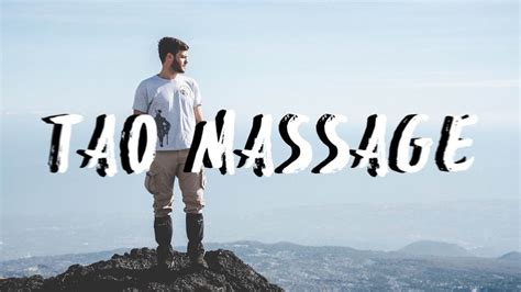 Tao Massage Automassaggio Viso E Collo Youtube
