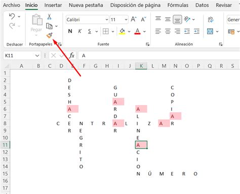 Crear Un Juego De Crucigrama En Excel Ninja Del Excel