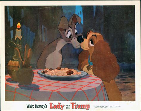 Image Lady And The Tramp Lobby Card Disney Wiki Fandom