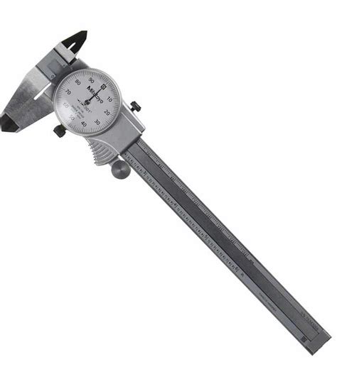 Mitutoyo 505 Series 505 736 Dial Caliper Withcarbide Tipped Jaws 0