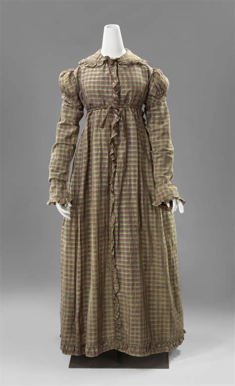 Dress C1820 1825 The Netherlands Rijksmuseum Regency Fashion