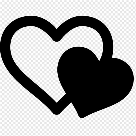 Iconos del ordenador símbolo del corazón línea del corazón amor corazón silueta png PNGWing