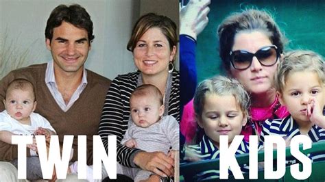 Federer Kids Now Roger Federer Used To Mix Up His Identical Twins