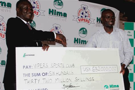 Vipers Get Shs632m Hima Cement Sponsorship Monitor